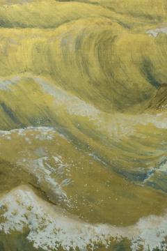 Japanese Six Panel Screen Rocks and Waves in a Coastal Landscape - 735183