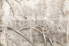 Japanese Six Panel Screen Snowy Landscape with Wood Ducks and Willow on Silver - 2736058