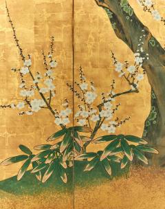 Japanese Six Panel Screen Springtime Cherry - 3951618