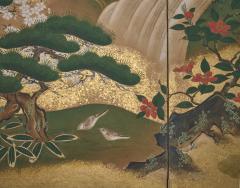 Japanese Six Panel Screen Summer Landscape - 4327482