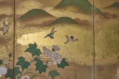 Japanese Six Panel Screen Winter into Spring - 4327514