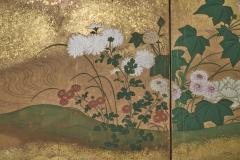 Japanese Six Panel Screen Winter into Spring - 4327521
