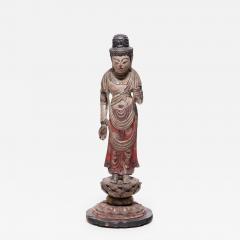 Japanese Standing Sh Kannon Figure - 4173683