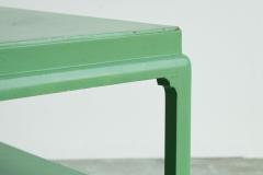 Japanese Style Side or Coffee Table in Jade Lacquered Wood Early 20th Century - 4582716
