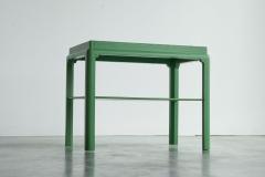 Japanese Style Side or Coffee Table in Jade Lacquered Wood Early 20th Century - 4582722