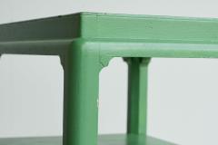 Japanese Style Side or Coffee Table in Jade Lacquered Wood Early 20th Century - 4582723