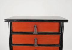 Japanese Tall Pagoda Form Chest of Drawers - 3138897