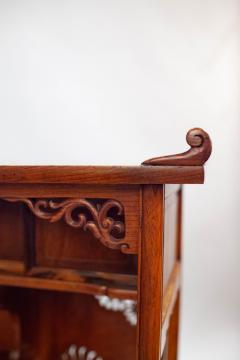 Japanese Tana 'Tea Cabinet' Made of Keyaki Wood