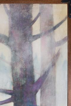 Japanese Two Panel Screen Autumn Forest - 1537336