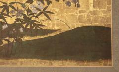 Japanese Two Panel Screen Deer in Autumn Landscape - 4170544