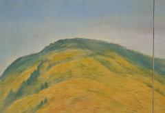 Japanese Two Panel Screen Higashiyama Hills in Autumn - 4340534