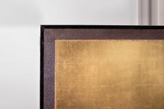 Japanese Two Panel Screen Ikebana on Gold - 1825047