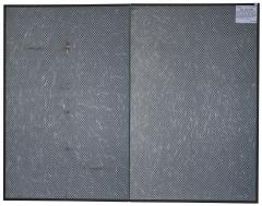 Japanese Two Panel Screen Misty Cedar Forest - 4340563