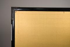 Japanese Two Panel Screen Mountain Landscape on Gold Silk - 3164773