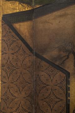 Japanese Two Panel Screen Painting of Three Screens - 3128480
