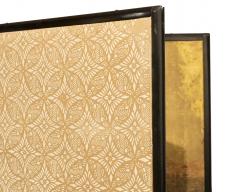 Japanese Two Panel Screen Palomino in Stable - 4078883