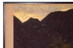 Japanese Two Panel Screen Pine and Mountain Landscape - 2729110