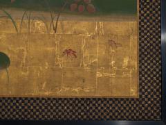 Japanese Two Panel Screen Woodland Deer - 4340532