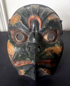 Japanese Wood Bugaku Mask of Korobase Edo Period - 2522431