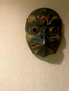 Japanese Wood Bugaku Mask of Korobase Edo Period - 2522439