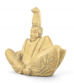 Japanese Wooden Shinto Priest - 4199558