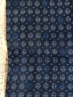 Japanese Woven Asa Double Ikat Summer Usumono Kimono Provenance - 4204099