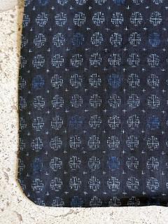 Japanese Woven Asa Double Ikat Summer Usumono Kimono Provenance - 4204100