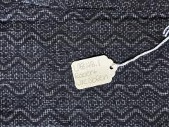 Japanese Woven Asa Double Ikat Summer Usumono Kimono Provenance - 4204312