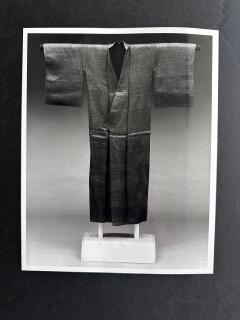Japanese Woven Asa Double Ikat Summer Usumono Kimono Provenance - 4204313