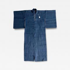 Japanese Woven Asa Double Ikat Summer Usumono Kimono Provenance - 4204404