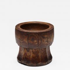 Japanese XL Wooden Mortar 1920s - 2482661