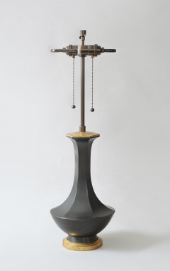 Japanese bronze lamp - 4584827