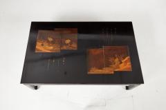 Japanned Lacquered Coffee Table - 4223757