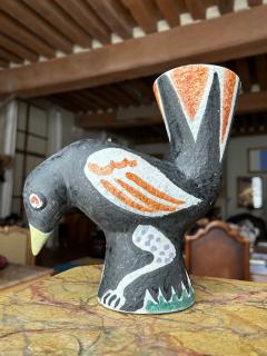 Jaque Sagan Ceramic Bird Sculpture by Jaque Sagan Vallauris 1960s - 3153848