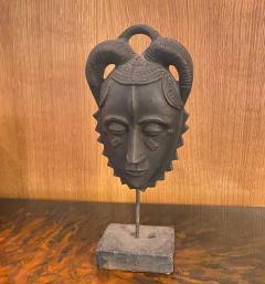 Jaque Sagan Ceramic Mask by Jaque Sagan Vallauris France 1960s  - 2347862