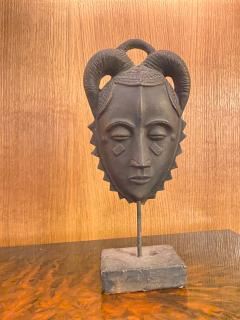 Jaque Sagan Ceramic Mask by Jaque Sagan Vallauris France 1960s  - 2347864