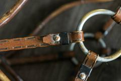 Jaques Adnet style magazine rack - 1969603