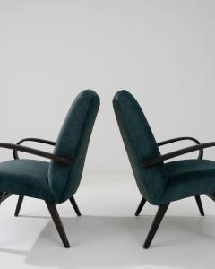 Jaroslav m dek Vintage Armchairs Designed by J Halabala A Pair - 3469505