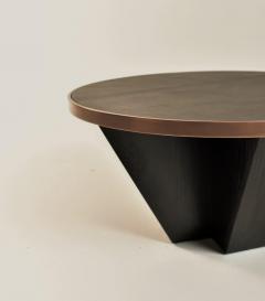 Jason Mizrahi Ash and Brass Venus Coffee Table by Jason Mizrahi - 1720493