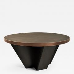 Jason Mizrahi Ash and Brass Venus Coffee Table by Jason Mizrahi - 1721696