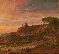 Jasper Francis Cropsey Sunset over Lake Thrasemine  - 1242856