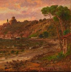 Jasper Francis Cropsey Sunset over Lake Thrasemine  - 1242860