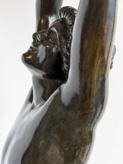 Jaume Otero Art Deco Erotic Male Nude Bronze Sculpture Gay Interest - 4748232