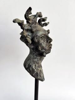 Javier Marin Javier Marin Patinated Bronze Sculptures Signed Set of 5 Mexico - 4564367