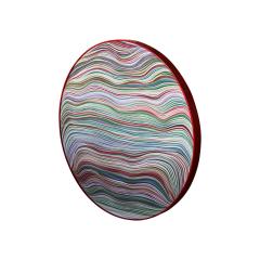 Javier Velarde Javier Velarde Boooks And Topographies N56 Dyed Paper Wall Sculpture Spain 2025 - 4602432