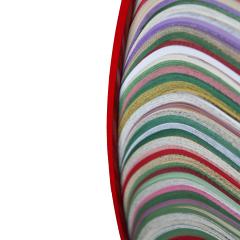 Javier Velarde Javier Velarde Boooks And Topographies N56 Dyed Paper Wall Sculpture Spain 2025 - 4602436