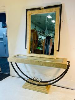 Jay Spectre EXCEPTIONAL POST MODERN CONSOLE AND MIRROR - 2186181