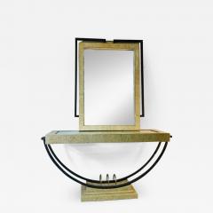 Jay Spectre EXCEPTIONAL POST MODERN CONSOLE AND MIRROR - 2256993