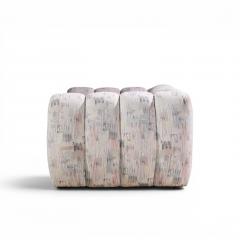 Jay Spectre Jay Spectre Channeled Postmodern Sofa Loveseat - 4644697