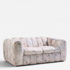 Jay Spectre Jay Spectre Channeled Postmodern Sofa Loveseat - 4648524